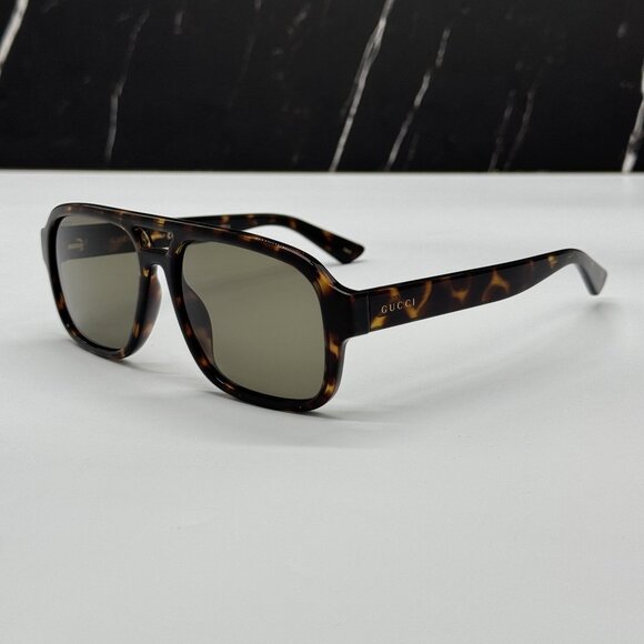 NEW GUCCI GG1342S 003 HAVANA SUNGLASSES UNISEX GUCCI main image 4